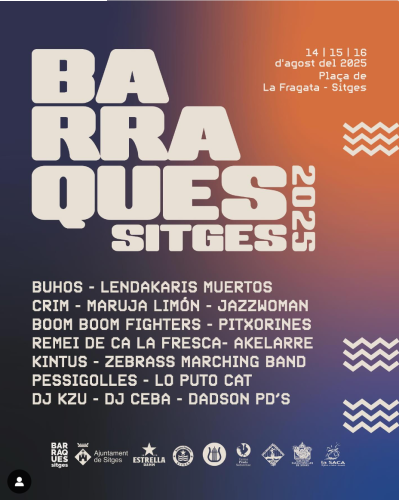 Barraques Sitges 2025